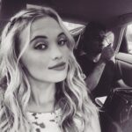 Lauren Taylor Instagram - selfie with the brother while he's mid-sneeze. Hair by the AMAZING @arrickhair