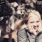 Lauren Taylor Instagram - So a kangaroo ate my hair. Only in Australia.