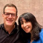 Lauren Tom Instagram – Can’t believe it’s been 24 years today that I said the big, “I do” to this guy, my husband, whose heart is as big as his giant stature. He’s 6’5”, and I’m 5’ feet so we look pretty stupid together, but somehow it works!
We celebrated last night at @nikuxla and brought along our older son to enjoy this amazing meal with us.
We were so well taken care of, their staff was very attentive and cared a lot about making sure our allergies to certain foods and spices could be avoided.
Many thanks to @panneywei for paving the way for making our evening so special.🙏❤️
