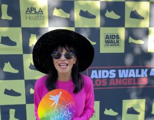 Lauren Tom Instagram - Happy to support @aidswalkla and @projectangelfood with my son and some friends this morning. Eradicating Aids is an important issue to me because back in the 80s when I was a dancer in New York I lost so many friends to this horrible disease. So grateful that scientists have figured out how to help people who have tested positive live long lives. 
@projectangelfood prepares and delivers over 1 million meals per year to folks impacted by serious illness. #foodislove❤️