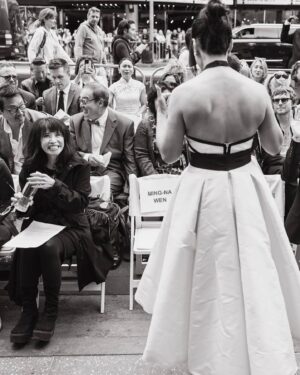 Lauren Tom Instagram - It’s not often that a person gets to express themselves and honor someone they love publicly. I, along with my #joyluckclub sisters, had that opportunity a few days ago by celebrating with @mingna_wen as she received her 🌟 on the #hollywoodwalkoffame ! I couldn’t be more proud of my friend, the multitalented, #disneylegend phenom that is @mingna_wen 
The last photo depicts the giddy feeling I had all day. Congratulations, Ming!