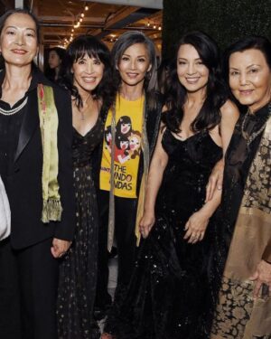 Lauren Tom Instagram - Still flying high from such a beautiful event celebrating the 30th anniversary of the Joy Luck Club, and the accomplishments of the #Aapi community. Grateful to @goldhouseco @bingchen to be honored and included. The photographers at the event were amazing and I wanted to share some more of their work. @sthanlee @thisisge @danielseunglee #goldgala ❤️