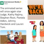 Lauren Tom Instagram - So excited to announce the reboot of #kingofthehill on @hulu!! Can’t wait to reunite with my old friends and record new episodes for you! Whoo-hoo!! https://ew.com/tv/king-of-the-hill-reboot-mike-judge-greg-daniels/ @realmikejudge @kathynajimy @pamelaadlon