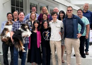 Lauren Tom Instagram - What a wonderful day we had yesterday celebrating my mom’s 90th birthday! 
We are so grateful to family and friends who traveled so far to be with us.
We catered the delicious food from @vegangloryla and everyone loved it! 
The only one missing was my other son Leo, who is away at college.
Happy Birthday, Mom!!!❤️
You’re still lookin’ like a fox! 😂😂😻