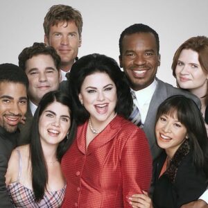 Lauren Tom Instagram - On the picket line again this time with some of the cast and crew from a series I did in the year 2000 called DAG. (Which stood for David Alan Grier) 

What a great mini reunion, I got such a lift from seeing them again after 23 years! 

In slide 3 you can tell how pregnant I am with my eldest son even though we tried to hide my stomach in the series. The writers had me walking in carrying a huge painting toward the end there! 😂
@sagaftra @wgaeast @wgawest 
#sagaftra #strongertogether ##sagaftrastrike #wgastrike