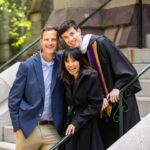 Lauren Tom Instagram - Here are some moments of sheer joy and immense pride that my family got to experience as my older son, Oliver, graduated from college. What made it extra fun was that Oliver was chosen to be the student speaker at the ceremony. I would’ve cracked like a little egg if it were me speaking in front of 14,000 people—but he wrote a beautiful speech and did such an excellent job delivering it. I had a grin on my face from ear to ear. Oliver, your path certainly hasn’t been an easy one, but wow, you really rose to the challenge of coming through it all with flying colors. We are so so proud of the man you are, and can’t wait to see what you do next! I love you, Oliver!