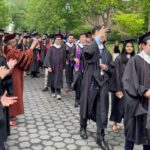 Lauren Tom Instagram - Here are some moments of sheer joy and immense pride that my family got to experience as my older son, Oliver, graduated from college. What made it extra fun was that Oliver was chosen to be the student speaker at the ceremony. I would’ve cracked like a little egg if it were me speaking in front of 14,000 people—but he wrote a beautiful speech and did such an excellent job delivering it. I had a grin on my face from ear to ear. Oliver, your path certainly hasn’t been an easy one, but wow, you really rose to the challenge of coming through it all with flying colors. We are so so proud of the man you are, and can’t wait to see what you do next! I love you, Oliver!