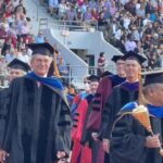 Lauren Tom Instagram - Here are some moments of sheer joy and immense pride that my family got to experience as my older son, Oliver, graduated from college. What made it extra fun was that Oliver was chosen to be the student speaker at the ceremony. I would’ve cracked like a little egg if it were me speaking in front of 14,000 people—but he wrote a beautiful speech and did such an excellent job delivering it. I had a grin on my face from ear to ear. Oliver, your path certainly hasn’t been an easy one, but wow, you really rose to the challenge of coming through it all with flying colors. We are so so proud of the man you are, and can’t wait to see what you do next! I love you, Oliver!
