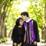 Lauren Tom Instagram - Here are some moments of sheer joy and immense pride that my family got to experience as my older son, Oliver, graduated from college. What made it extra fun was that Oliver was chosen to be the student speaker at the ceremony. I would’ve cracked like a little egg if it were me speaking in front of 14,000 people—but he wrote a beautiful speech and did such an excellent job delivering it. I had a grin on my face from ear to ear. Oliver, your path certainly hasn’t been an easy one, but wow, you really rose to the challenge of coming through it all with flying colors. We are so so proud of the man you are, and can’t wait to see what you do next! I love you, Oliver!