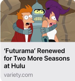 Lauren Tom Instagram - Whoo hoo!!!!! More #futurama !!❤️