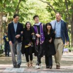 Lauren Tom Instagram - Here are some moments of sheer joy and immense pride that my family got to experience as my older son, Oliver, graduated from college. What made it extra fun was that Oliver was chosen to be the student speaker at the ceremony. I would’ve cracked like a little egg if it were me speaking in front of 14,000 people—but he wrote a beautiful speech and did such an excellent job delivering it. I had a grin on my face from ear to ear. Oliver, your path certainly hasn’t been an easy one, but wow, you really rose to the challenge of coming through it all with flying colors. We are so so proud of the man you are, and can’t wait to see what you do next! I love you, Oliver!