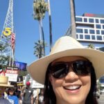 Lauren Tom Instagram – Out this morning with my friends to support @sagaftra and the #sagaftrastrike #writersstrike #solidarity 
It was so hot the insides of my elbows were sweating but #nowisthetime ! Must #staystrong ❤️