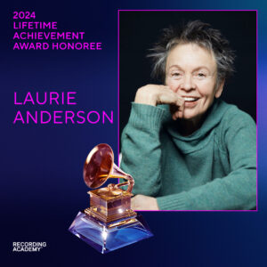 Laurie Anderson Instagram - What luck! To be part of a group of some of my all-time favorite artists. @recordingacademy