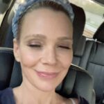 Laurie Holden Instagram - When you have a joyful day at work:) #dancinginside #set