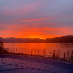 Laurie Holden Instagram - I woke up to this majestic beauty this morning. I snapped this photo in the blink of an eye without any filter. I am basking in an incredible, healing energy right now. I am where I am supposed to be. I am so very grateful to have this time. #mother #heavenonearth #canada