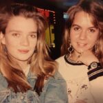 Laurie Holden Instagram - Me and Martha Age 20. #london #summer #girlpower