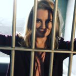 Laurie Holden Instagram – Locked up 
#backtoschool