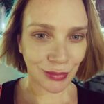 Laurie Holden Instagram - Hair keeps getting shorter...should I keep going??? I am loving the ease of it.