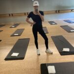 Laurie Holden Instagram - The Calm Before The Storm. #fitness #barre #poweryoga