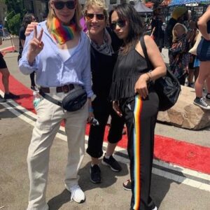 Laurie Holden Instagram - Happy Pride Day. Love is Love.  @rowellebarfield #pride #nyc #friends