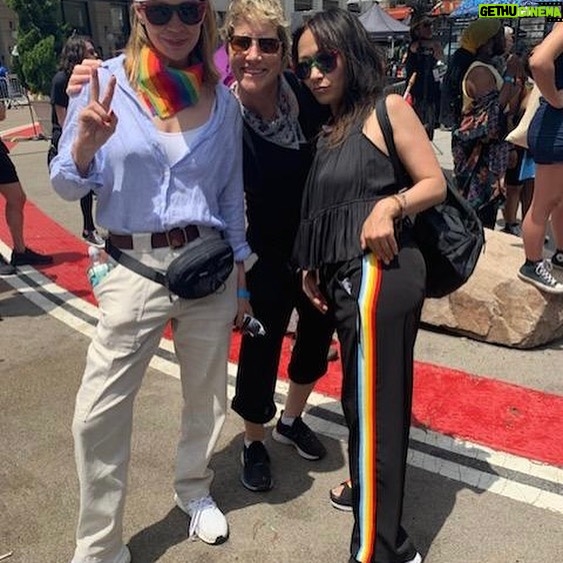 Laurie Holden - 19.2K Likes - Happy Pride Day. Love is Love. @rowellebarfield #pride #nyc #friends