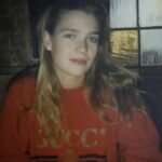 Laurie Holden Instagram - Flashback from when I was 19 in London. #baby #Gucci #happy days