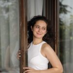 Lavina Tandon Instagram - She’s an angel, she’s a devil, She’s a woman, she’s a child, She’s love, she’s war, She’s a heartbeat, she’s a heartache But when she’s leaves you,she’ll leave you with a smile. Pc: @darshan6289photography Location: @foresthillstala Outfit: @hm #photooftheday #simplephotography #whitelove #whitewolf #nomakeuplook #fresh #pretty #real #raw #actor #influencer #foodie #traveler #lavvinataandon