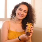 Lavina Tandon Instagram - I have been using @Indulekha_care since a friend recommended it as a solution for all my hair fall problems and honestly, it is magic ✨ I have been using it thrice a week for a couple of months now and I would say I can completely rely on it! It has The Indulekha Bringha Oil which is clinically proven to reduce hair fall plus it will strengthen your hair while also promoting new hair growth! Go get yours today! *Based on a study conducted by an Independent CRO in 2016-2017 #Ad #IndulekhaBringhaHairOil #HairCare #Indulekha #AyurvedicOil #IndulekhaPartner #lavinatandon