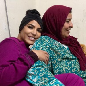 Layla El Instagram - Quality time with my aunty. #morocco #love #family #happy #roots