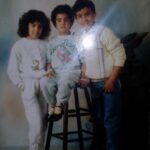 Layla El Instagram - #tbt look at my sisters face so serious & brother mr Smooth lol #unitedcolorsofbenetton family pics 🤣