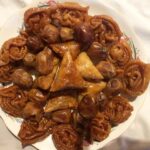 Layla El Instagram - I just couldn’t help myself. This is my soul food. Moroccan Halwa my favs are chebika, briouat & fresh Dates. #yummmy #moroccan #sweettooth #soulfood #happy