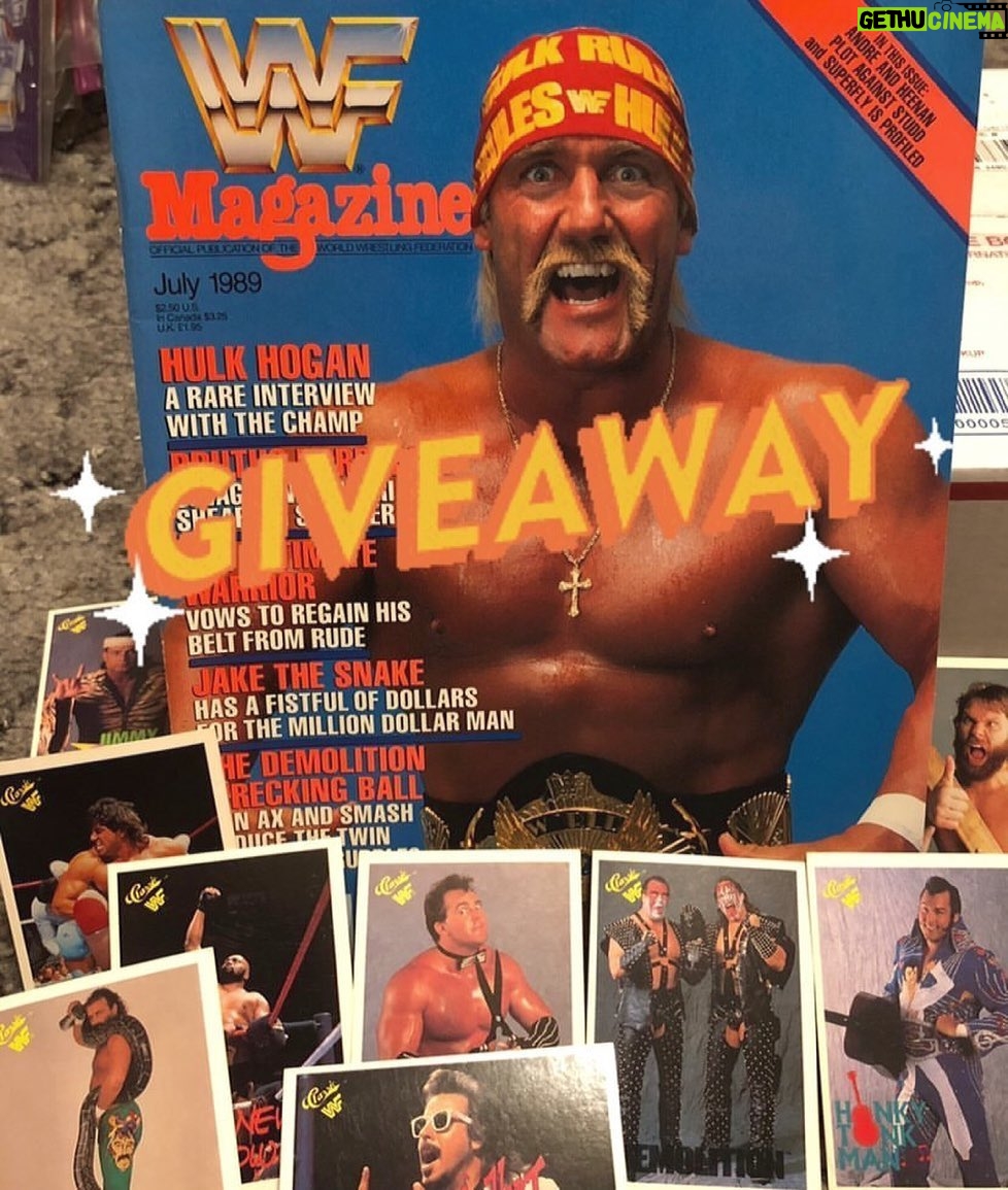 Layla El Instagram - WWF GIVEAWAY! 80sThen80sNow and Former WWE Women’s Champion @laylayel are Teaming Up to Give Away these Totally Awesome 1989 WWF Magazine and Trading Cards! To Enter, Simply: * Follow @80sthen80snow * Follow @LayLayel * Like This Post * Tag at Least 3 People. (The More the Merrier) * Tell Us WHY You’d Like to Win it. This Giveaway Ends on SUNDAY, APRIL 25th 2021 and is Open to US/Canada Residents. The Winner Will Be Announced on Our Stories on MONDAY, APRIL 26th 2021. GOOD LUCK! 💋 Legal Disclaimer: This Giveaway is From a Personal Collection and is Not Affiliated or Endorsed in Any Way With WWE or it’s Affiliates. #WWF #WWE #Wrestling #Magazine #TradingCards #1980s #80s #80sThen80sNow