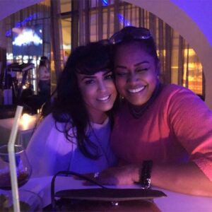 Layla El Instagram - Happy birthday to @mirandajblige I hope you have a special day. Some friendships never end. We have been friends for 33 years. Thank you for all the good days we have shared and I will always value what we have. I love you Mimi. Plz show her love 💋 this is the only recent pic we have together. #queen #Marrakech #morocco