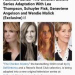 Lea Thompson Instagram - Omg I love these people. Very fun. @genevieveangelson @schuylerfisk #wendiemalick @hallmarkchannel