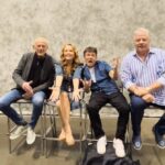 Lea Thompson Instagram - Words can not describe the joy of hanging out with these awsome people @realmikejfox @tomwilsonusa @mrchristopherlloyd I feel so much happiness and gratitude for all of our experiences together with such beautiful fans of #backtothefuture There will be no finer honor than having been part of a collective memory that is good. #gratitude @megaconorlando #bttf #bestfansever