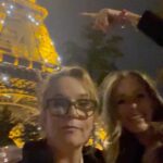 Lea Thompson Instagram - I hope you have a safe and fun #halloween. I am in #paris with my awesome brave friend @amberinthevalley who went with me all the way up the #eiffeltower we went to see #shakespereandcompany bookstore and #notredame I always love weird surprises. The #metro was surprisingly complex but we conquered. "I wish I could show you when you are lonely or in darkness the astonishing light of your own being".