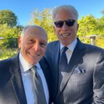 Lea Thompson Instagram - The awesom #alansylvestri and his wonderful wife. So many friends. We were in #ojaicalifornia #wedding fun. Love is in the air.