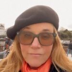 Lea Thompson Instagram - I hope you have a safe and fun #halloween. I am in #paris with my awesome brave friend @amberinthevalley who went with me all the way up the #eiffeltower we went to see #shakespereandcompany bookstore and #notredame I always love weird surprises. The #metro was surprisingly complex but we conquered. "I wish I could show you when you are lonely or in darkness the astonishing light of your own being".