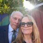Lea Thompson Instagram - The awesom #alansylvestri and his wonderful wife. So many friends. We were in #ojaicalifornia #wedding fun. Love is in the air.