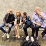 Lea Thompson Instagram - Words can not describe the joy of hanging out with these awsome people @realmikejfox @tomwilsonusa @mrchristopherlloyd I feel so much happiness and gratitude for all of our experiences together with such beautiful fans of #backtothefuture There will be no finer honor than having been part of a collective memory that is good. #gratitude @megaconorlando #bttf #bestfansever