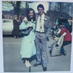 Lea Thompson Instagram - This is a Polaroid from my second film #alltherightmovesmovie with @tomcruise I was so poor at the time I couldn’t believe they bought me a green down warming coat. And I still have it. Check out the last photo from Christmas. #80s #fashionista #luckytoworkwithgreatpeople