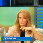 Lea Thompson Instagram – Had fun on @accesshollywood today!! For the finale of #thespencersisters @staceyfarber They are all really nice folks. @mariolopez @kithoover Thank you @elainakarras_ for glam you are wonderful.
