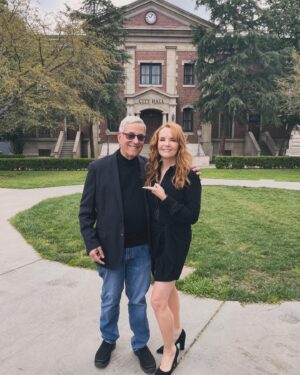 Lea Thompson Instagram - Went to #courthousesquare at @unistudios it was at trip back in time. Watch for some fun #bttf facts from writer #bobgale I am the luckiest girl on the planet to have been part of such a good film. I realize now I am part of old Hollywood.. #gratitudeattitude