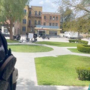 Lea Thompson Instagram - Went to #courthousesquare at @unistudios it was at trip back in time. Watch for some fun #bttf facts from writer #bobgale I am the luckiest girl on the planet to have been part of such a good film. I realize now I am part of old Hollywood.. #gratitudeattitude