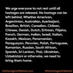 Lea Thompson Instagram - I did not write this, or sign it, but I want to amplify this powerful letter. #nohostageleftbehind
