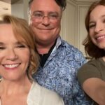 Lea Thompson Instagram – We had so much fun making #thespencersisters the second to last one is Tonight at 9 hope you enjoy! 😉 mayhem! Madness! Feet soaking!! On @thecw stream for free. @staceyfarber warning loud bells at the end!!!