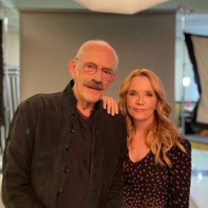 Lea Thompson Instagram - Happy 85 birthday to my dear friend. @mrchristopherlloyd It has been a joy and honor to travel through time with you.  I bet when you turn 88 we're gonna see some serious sh!t... I love you. 💕
