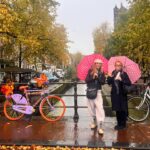 Lea Thompson Instagram - The beauty of art never gets old. In these confusing painful times it feeds my heart to cherish all that is wonderful. Thank you #VanGogh #eiffeltower #tulips🌷 #raininamsterdam🌧️ @amberinthevalley