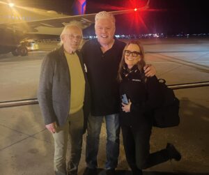 Lea Thompson Instagram - Words can not describe the joy of hanging out with these awsome people @realmikejfox @tomwilsonusa @mrchristopherlloyd I feel so much happiness and gratitude for all of our experiences together with such beautiful fans of #backtothefuture There will be no finer honor than having been part of a collective memory that is good. #gratitude @megaconorlando #bttf #bestfansever