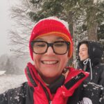 Lea Thompson Instagram - Snow days and sad trees and cold plunging crazies. Sledding on short hills and barbecue eating. Seeing my children grown up and still bold. These are a few of my favorite things!!! # #whatsongisit #happyholidays #dontcryoverspilledmilk #coldplunge